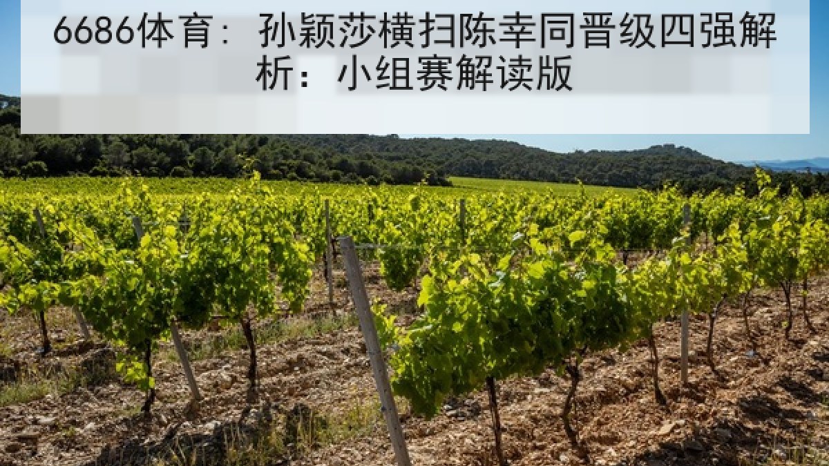 6686体育: 孙颖莎横扫陈幸同晋级四强解析：小组赛解读版